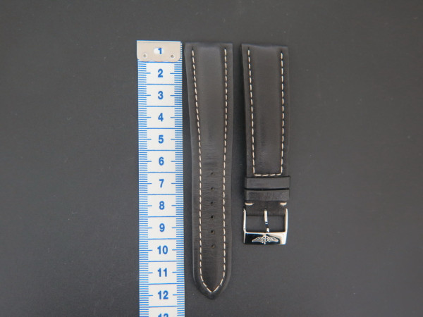Breitling - Leather Strap 22-18mm with buckle