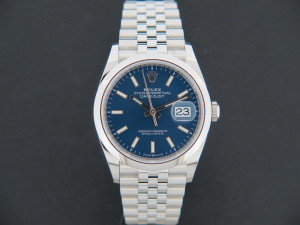 Rolex Datejust Blue Dial 126200