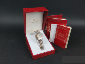 Cartier Must 21 Gold/Steel