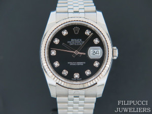 Rolex Datejust Black Diamond Dial 116234 