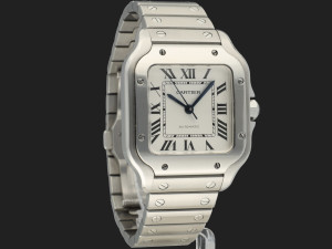 Cartier Santos Medium Steel Roman Dial WSSA0029