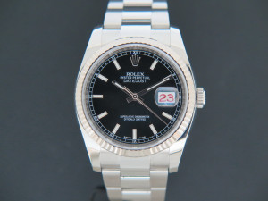 Rolex Datejust Black Dial 116234