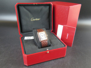 Cartier Tank Solo XL Automatic Rose Gold W5200026 NEW
