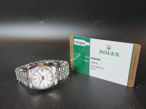 Rolex Datejust 31 White Dial 178274