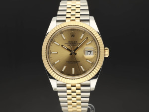 Rolex Datejust 41 Gold/Steel Champagne Dial 126333