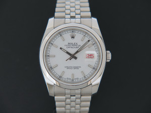 Rolex Datejust 36 White Dial 116200