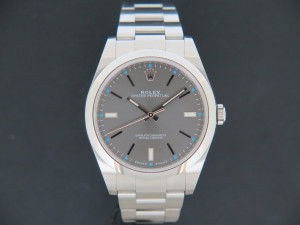 Rolex Oyster Perpetual 39 Dark Rhodium 114300