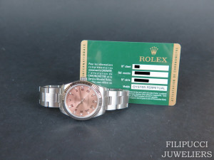 Rolex Oyster Perpetual Pink Diamond Dial 31MM 177234 