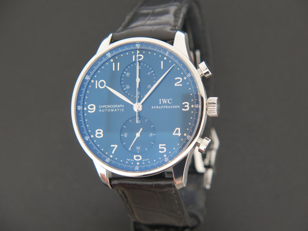 IWC - Portugieser Chronograph Blue Dial IW371491