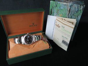 Rolex Explorer II Black Dial 16570