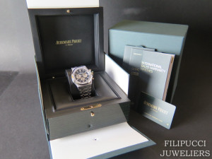 Audemars Piguet Royal Oak Selfwinding Chronograph  Blue Dial 41MM NEW