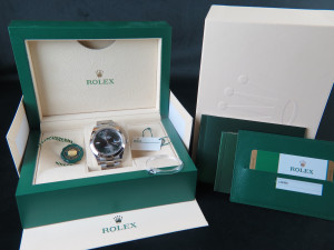 Rolex Datejust 41 Slate Roman Dial 126300 NEW