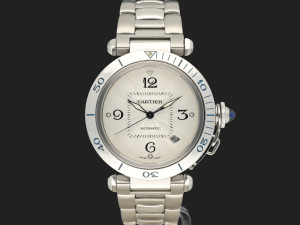 Cartier Pasha Automatic Grille W31040H3 / 2379