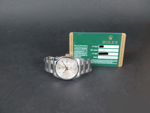 Rolex Date Silver Dial 115200  