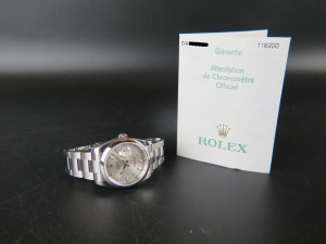 Rolex Datejust Silver Dial 116200