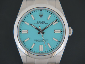 Rolex Oyster Perpetual 41 Turquoise Dial 124300