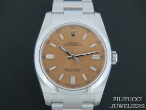 Rolex Oyster Perpetual  White Grape NEW 116000