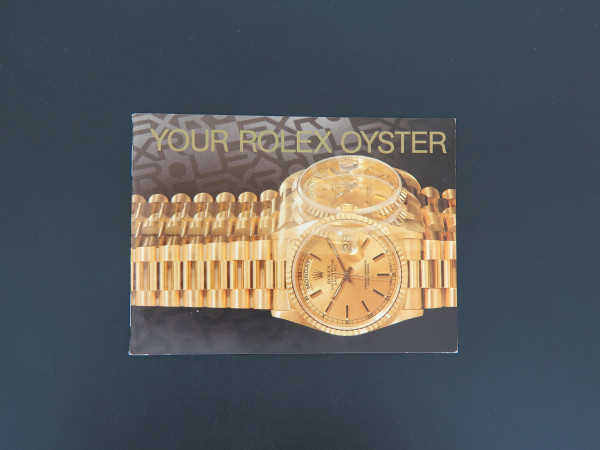 Rolex - Oyster Booklet English