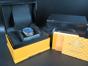 Breitling Crosswind Chronograph Blue Dial A13355