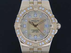 Breitling Breitling Starliner diamonds Yellowgold K71340