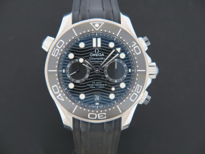 Omega Seamaster Diver 300M Co-Axial Master Chronometer Chronograph NEW