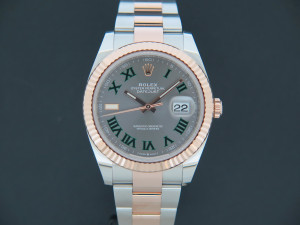 Rolex Datejust 41 Everosegold/Steel Wimbledon Dial 126331