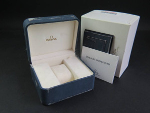 Omega Seamaster Box and Cardholder