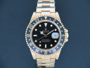 Rolex GMT-Master II Yellow Gold 16718