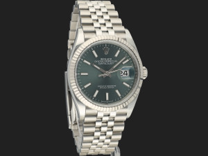 Rolex Datejust 36 Mint Green Dial 126234 NEW