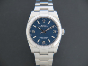 Rolex Oyster Perpetual Blue Dial 116000 