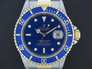 Rolex Oyster Perpetual Submariner Date Blue