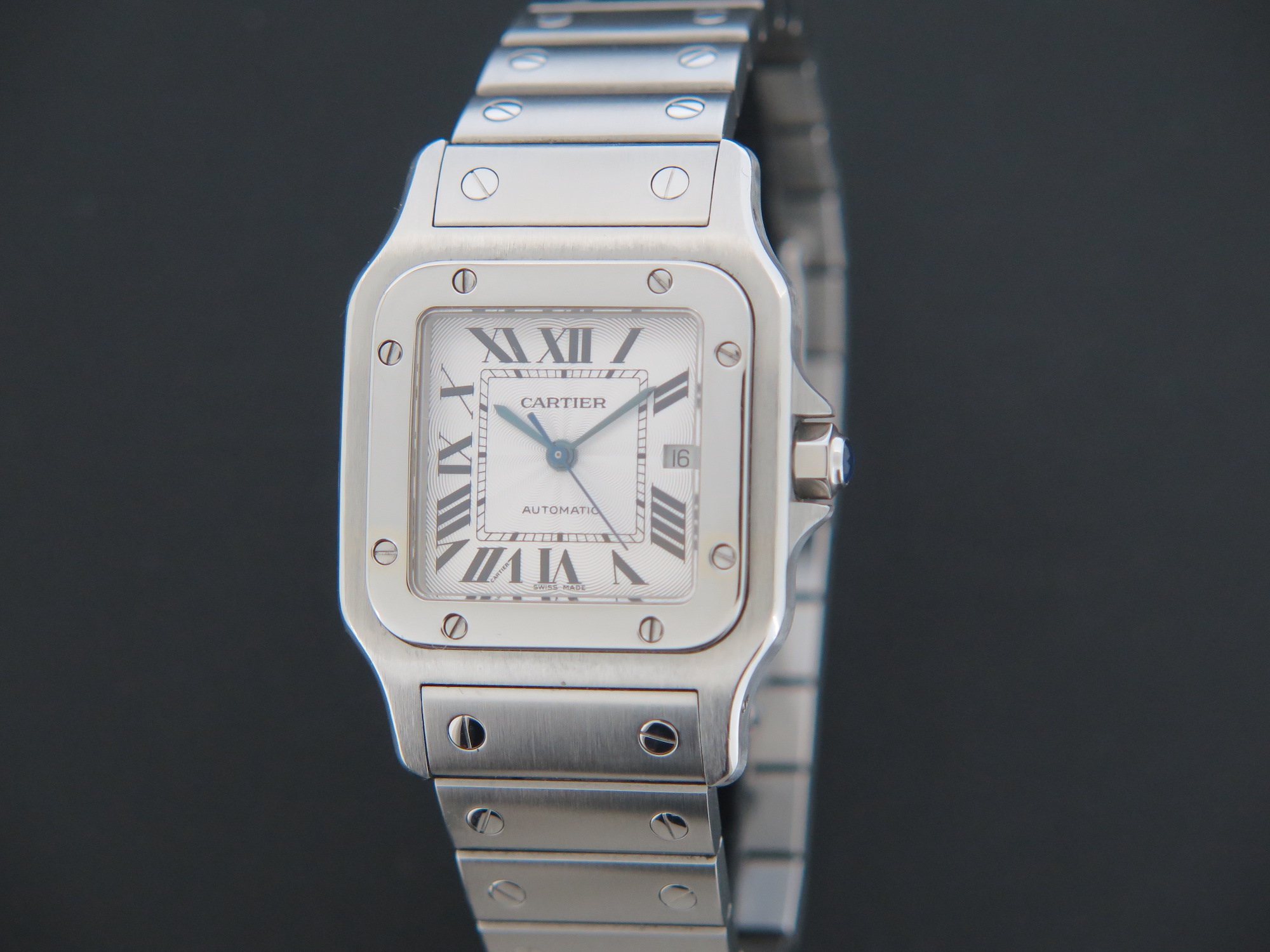 Cartier Santos Galbee GM Automatic W20055D6 2319 Uhren Filipucci Juwelers
