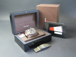 Tudor Heritage Black Bay 41 Gold / Steel 79733 