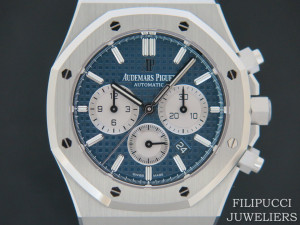 Audemars Piguet Royal Oak Selfwinding Chronograph  Blue Dial 41MM NEW