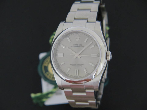 Rolex - Oyster Perpetual Steel Dial NEW  116000