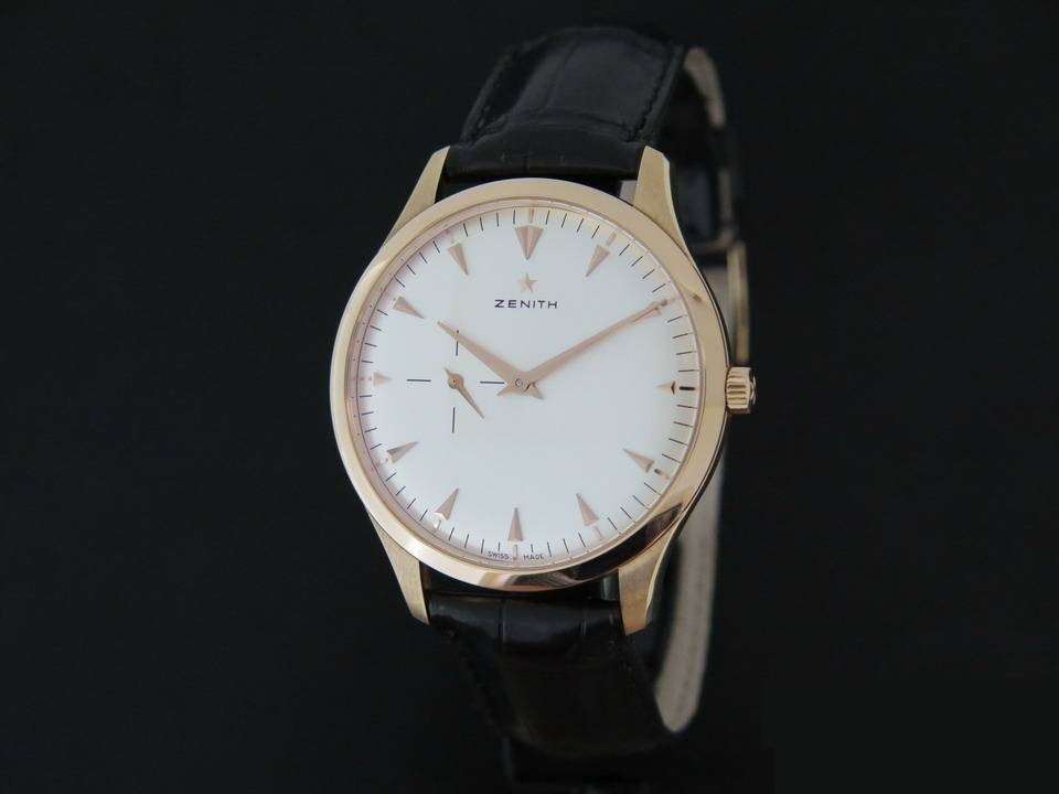 Zenith elite ultra thin rose gold deals
