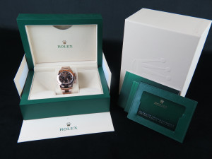 Rolex Daytona Everose 116505 Choco Dial NEW 