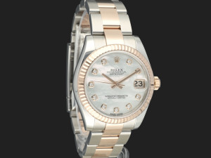 Rolex Datejust 31 Everosegold/Steel MOP Diamond Dial 178271