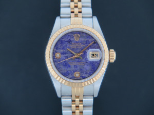 Rolex Lady-Datejust Gold/Steel Purple Sugalite Dial 69173