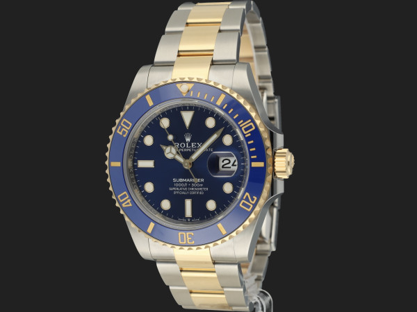 Rolex - Submariner Gold/Steel Blue Dial 126613LB