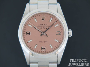 Rolex Air-King Pink Dial 14000