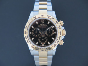 Rolex Daytona Gold/Steel Black Dial 116503