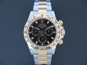 Rolex Daytona Gold/Steel Black Dial 116503