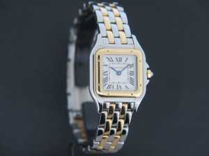 Cartier Panthere Gold/Steel SM NEW W2PN0006 