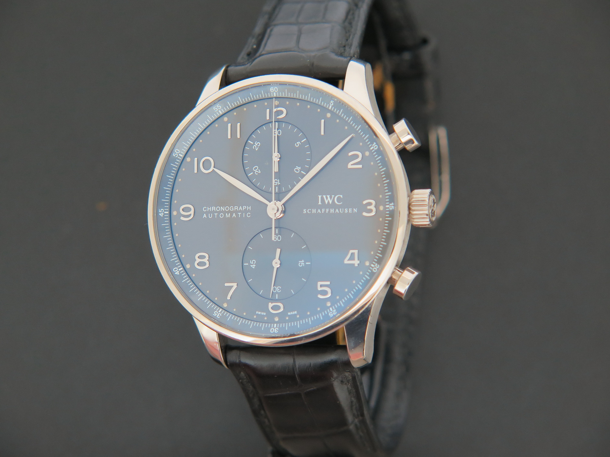 IWC Portugieser Chronograph White Gold IW371431 Horloges