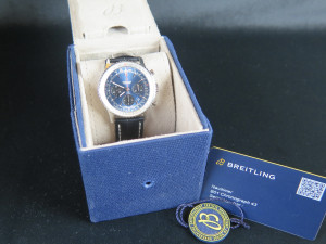 Breitling Navitimer 1 B01 Chronograph Blue Dial AB0121211C1P1 