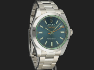 Rolex Milgauss GV Z-Blue 116400GV 99% NEW