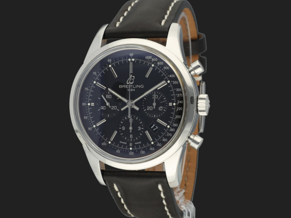 Breitling - Transocean Chronograph Black Dial AB015212