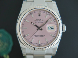Rolex Datejust 116234 NEW  Pink Dial