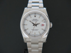 Rolex Datejust White Dial NEW 116200 FULL STICKERS